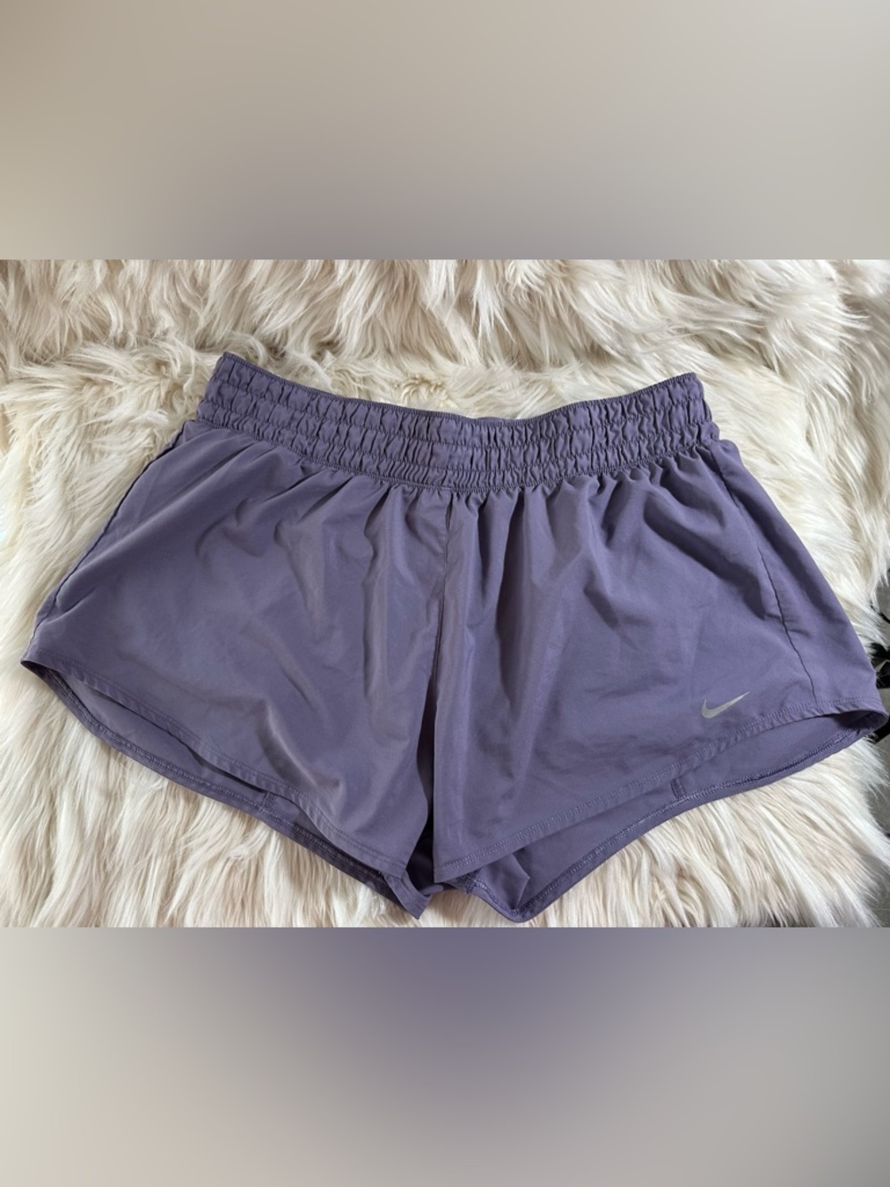 Nike Women's Lavender Athletic Running Shorts